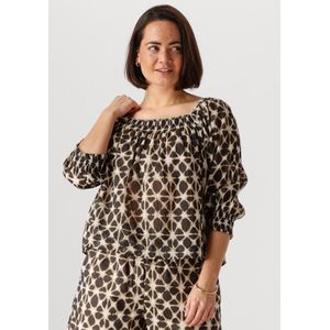 Circle Of Trust Vera Blouse Blouses Dames - Bruin - Maat XL