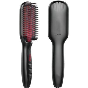 Lumax Stijlborstel - 2 in 1 - Borstel Roterend - Elektrische Stijlborstel - Straight Brush - Heteluchtborstel - Warmteborstel - Haarborstel