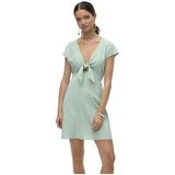 Vero Moda Mymilo Korte Mouwen Korte Jurk Groen S Vrouw