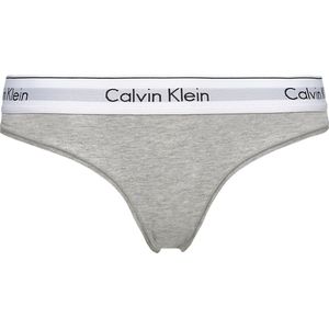 Calvin Klein Onderbroek - Maat XS  - Vrouwen - grijs/wit