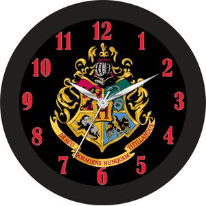 Accutime - Harry Potter - Hogwarts Crest - Analoge Kinderklok - Wandklok - Ca. 25 cm