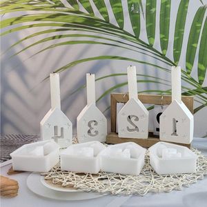 Christmas Silicone Molds Casting Moulds - Mini House Shape
