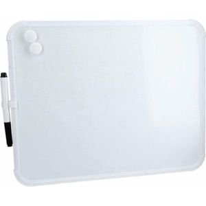 Benson Whiteboard Set - Whiteboard - Met Magneten - Marker - 36x28CM