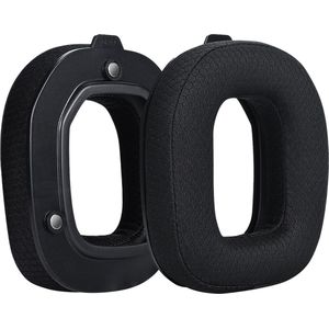Vervangende Oorkussens voor Logitech G Astro A50 Gen 4 Hoofdtelefoon van MMOBIEL – Mesh Fabric Koptelefoon Oorkussens - Noise Isolation Hoofdtelefoon Earpads – Zwart