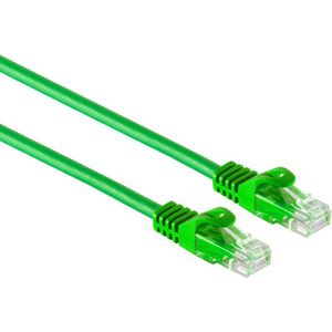 Powteq professional - 50 cm - CAT 7 netwerkkabel / internetkabel - 10 Gbit - Groen