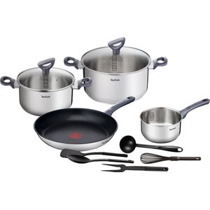 Tefal Daily Cook Pannenset - 11 delig - RVS