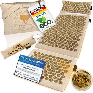 Premium Acupressuurmat XL-set met Kussen en Lendenkussen voor Ontspanning en Welzijn