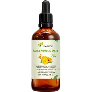 Calendula olie (Biologisch & Koudgeperst) - 1x 100 ml