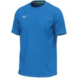 Mizuno - Training Shirt - Blauw - Heren - Ademend en Sneldrogend