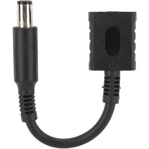 DC Voedingsadapter Connector Plug - Vrouwelijk naar Mannelijk - Geschikt voor 74x50mm - Adapter Abs - 7.4X5.0mm naar 45x3mm .