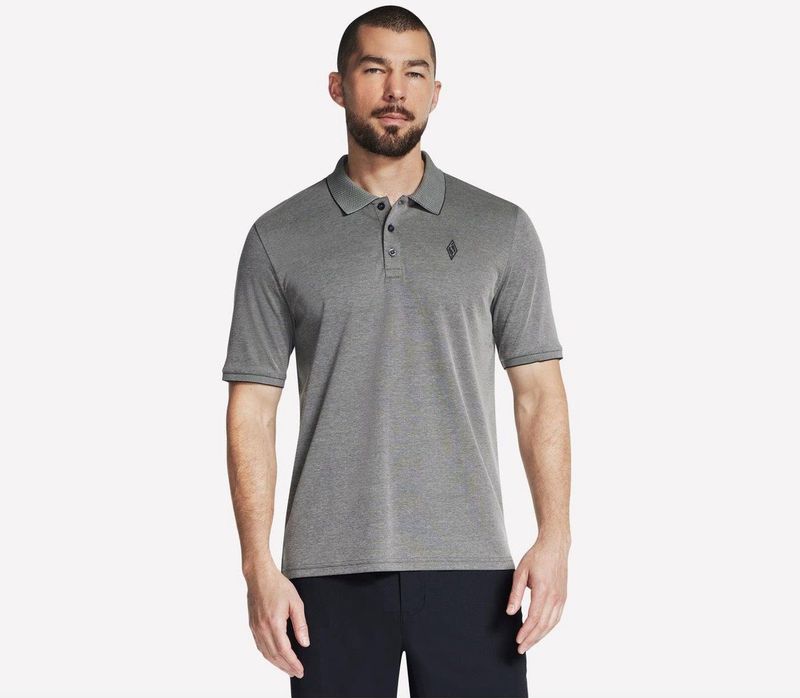 Skechers Off Duty Polo Houtskool