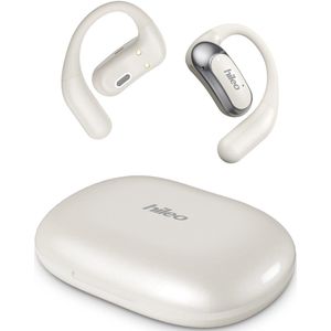 hileo hi95 - Draadloze Oordopjes met Oplaadcase – Beige - Sport - Open-Ear comfort - Bluetooth V5.4 oordopjes – Draadloze oortjes – Geschikt voor IOS/Android