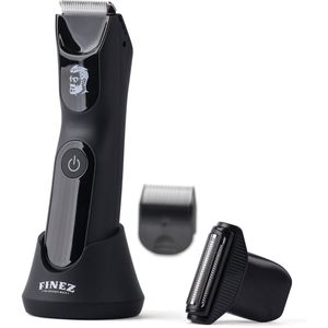 Finez Bush Doctor Bodygroomer Mannen – Voor Lichaam & Intieme Zones – Body Trimmer Heren – Waterdicht IPX7 – 7000 RPM