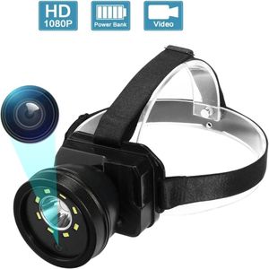Waterdichte Outdoor Headset Videocamera - HD Opname - Op het Hoofd Gemonteerd - Voor Kamperen en Sport