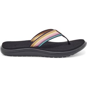 Teva - Voya Flip - Badslippers - Black Multi - Teva Mush Zool
