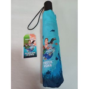 Freek vonk paraplu blauw voor kinderen