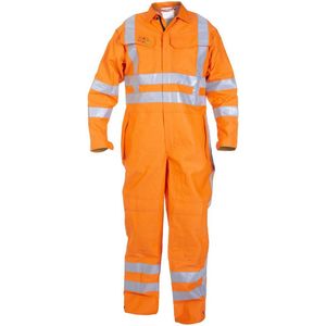 Hydrowear multinorm overal Melbourne RWS Fluor Oranje maat 46