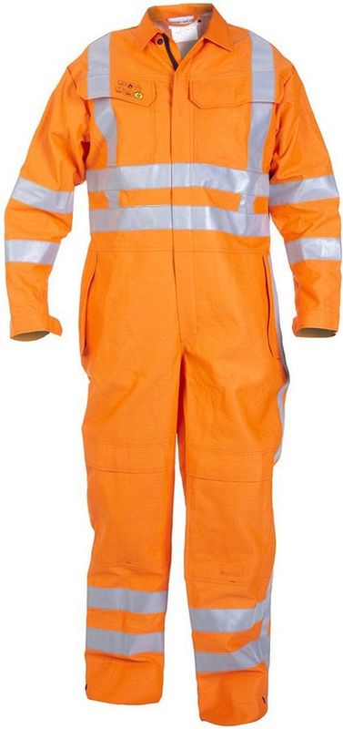 Hydrowear multinorm overal Melbourne RWS Fluor Oranje maat 46