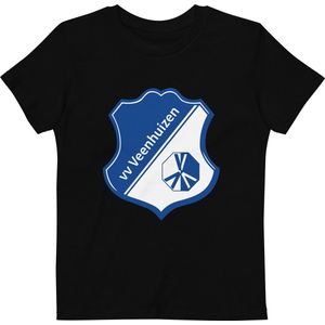 Vvveenhuizen - Biologisch katoenen T-shirt voor kinderen - Black, 9-11