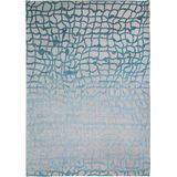 Vloerkleed Louis de Poortere Dedalo Mad Men 9203 Blue Marine Vloerkleed - 80x150  -  -  Tapijt -  -