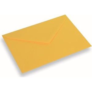 Gekleurde papieren envelop - A5/ C5 - Geel - 100 stuks