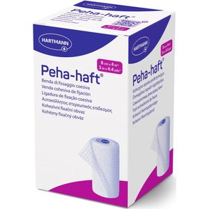 Peha - Peha-haft Zelfklevend Verband - 8cm x 4m - Latexvrij