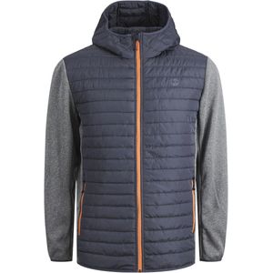 Multi-quilted heren gewatteerde jas voor optimaal comfort en warmte