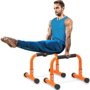 Push Up Bar en Dip Bar - Parallettes met Foam Handvatten voor Calisthenics en Krachttraining