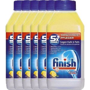 Finish Vaatwasmachinereiniger Citrus - 6 x 250ml - Voordeelverpakking