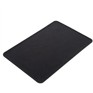 Anti-slip Dashboard Mat voor Auto - Rubberen Kleefmat voor Sleutels, Glas, en Munten - Zwart 27 x 15 cm