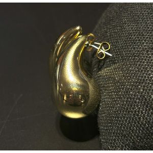 No-Fade Goud-Stijl Vergulde Waterdruppel Oorbellen Sieraden Voor Dames En Heren