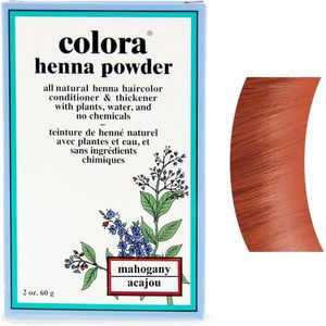 Colora Henna - Kleurpoeder - Mahogany - 60 gr