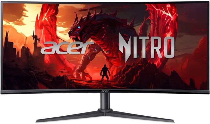 Acer Nitro XV340CUJ0b - Monitor - Zwart - 34 inch - 3440 x 1440 pixels