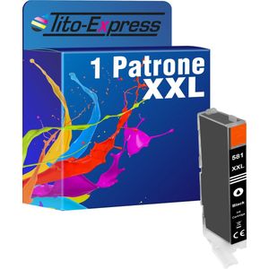 PlatinumSerie 1x cartridge alternatief voor Canon CLI-581 Photoblack