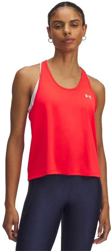 Under Armour - Tech Swing Tanktop - Rood - Dames Sportshirt