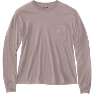 Carhartt Damen Lightweight L S Pocket T-Shirt Mink