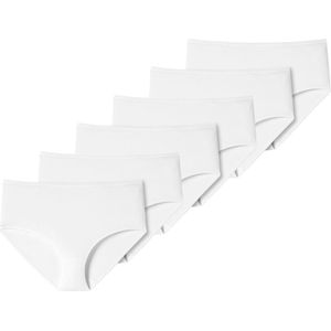 Schiesser Dames midi slip 6 pack 95/5 organic cotton
