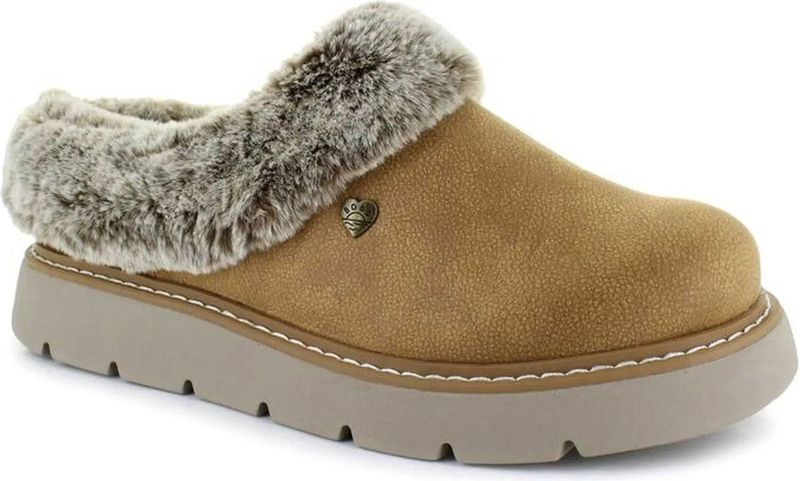 Skechers - Pantoffels - Cognac