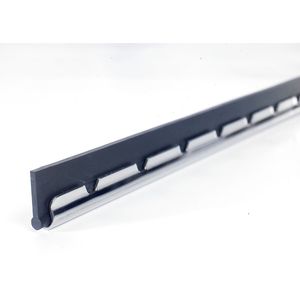Moerman RVS-Rail met Dura-Flex Hard Rubber - 1 Stuk - 45cm