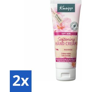 Kneipp - Handcrème - Soft Skin - Amandelbloesem - 75 ml - Voordeelverpakking - 2 stuks