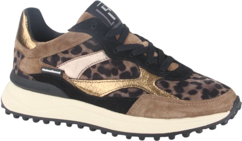 Floris Van Bommel - SFW-10085 NOPPI - Sneakers - Bruin