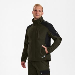 Engel - Galaxy - Softshell Jack - Forest Green / Black