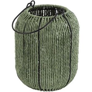 Countryfield Windlicht Ise Rond Groen M