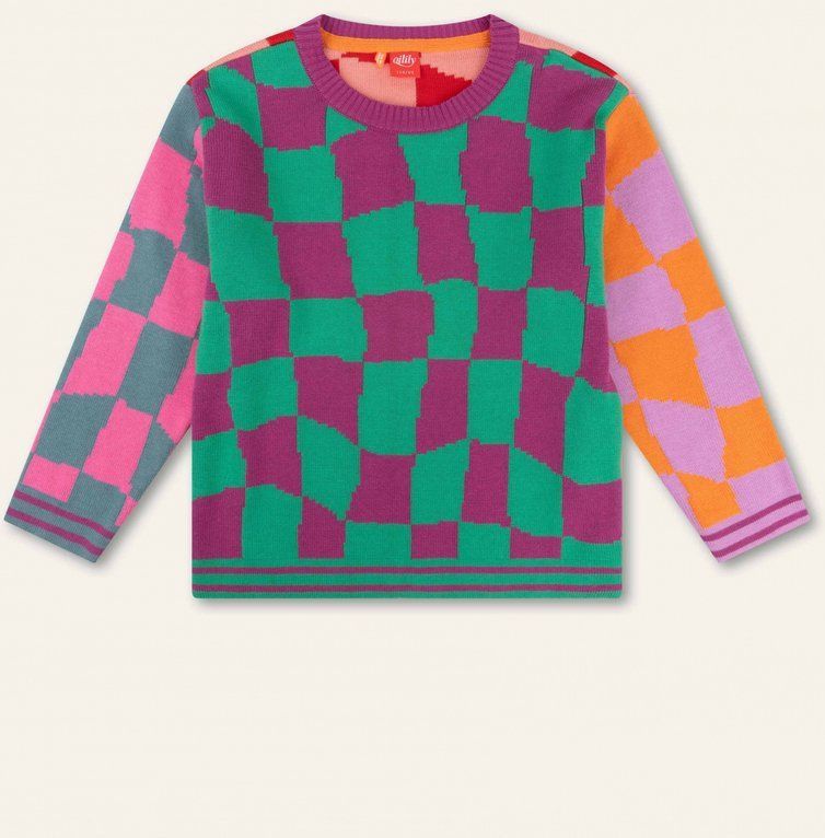 Oilily - Kween sweater - Paars - 92/2T