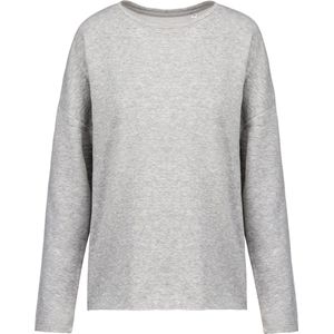 Kariban Damessweater “Loose fit” K471 - Light grey heather - S/M