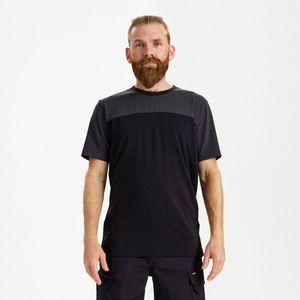 Engel Entire T-shirt 9329-243 - Black / Anthracite Grey - 2XL