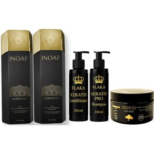 Inoar marokkaanse l Keratine treatment behandeling Moroccan 2x1000ml