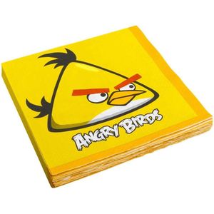 Angry Birds Servetten 33 X 33 Cm 20 Stuks
