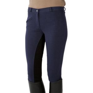 PFIFF rijbroek met volledig versterkte zit 50 Blauw-zwart