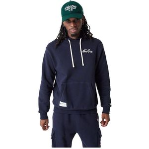 New Era - Hoodie - Heren - Katoen en Polyester - Geborduurd Logo